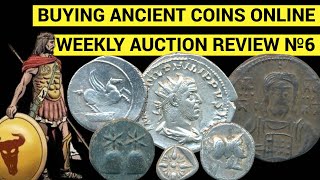 Buying Ancient Coins Online №6 Weekly Auction Review Roman Empire and Ancient Greece Coins [upl. by Vanessa]