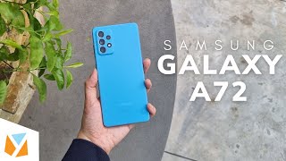 Samsung Galaxy A72 Review [upl. by Nnywg642]