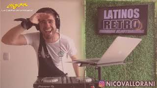 Nico Vallorani DJ  Latinos Retro Versión Electrónica [upl. by Odnama805]