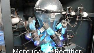 Mercury Arc Rectifier in action [upl. by Gnahk]