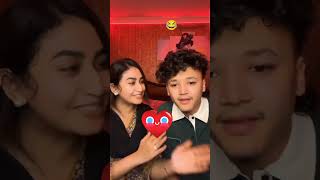 Alizeh singing Nepali song Lajai lagyo  Alizeh Jamali amp Aayush Sing  Aliza and Ayush Best Couple [upl. by Adlesirg]