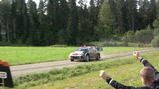 WRC Rally Finland 2023 SS6 Laukaa [upl. by Roda]