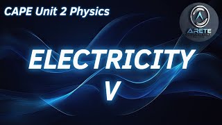 CAPE Unit 2 Physics  Electricity V Potential divider [upl. by Yeldua]