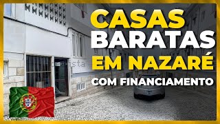 CASAS BARATAS EM PORTUGAL  FINANCIAMENTO Nazaré [upl. by Auof577]