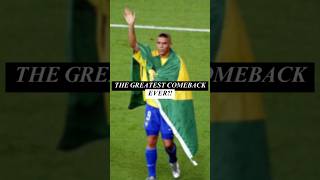 THE COMEBACK STORY OF RONALDO NAZARIO [upl. by Eeclehc]