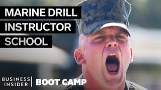 How Marine Corps Drill Instructors Are Trained  Boot Camp [upl. by Wharton]