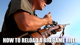 How to reload a big game rifle [upl. by Winn]