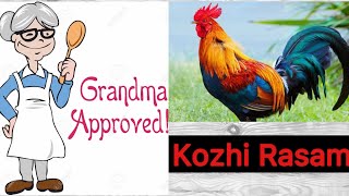 Kozhi RASAM  Recipe 105 [upl. by Publus299]