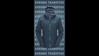 Rab Khroma Transpose Ski Touring Jacket [upl. by Hanshaw]