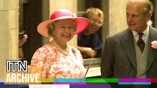 Royal Family Attend Wedding of Lady Sarah ArmstrongJones and Daniel Chatto 1994  Royal History [upl. by Ramaj]