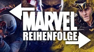 MARVEL Reihenfolge  Der Avengers Infinity War Marathon [upl. by Rebmac]