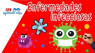 Las enfermedades infecciosas para niños [upl. by Inna]