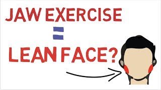 JAW EXERCISE FOR LEANER FACE SCIENCE OR SCAM [upl. by Noswal]