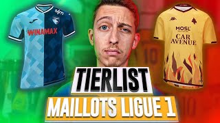 Le PLUS BEAU MAILLOT de LIGUE 1 20232024  Tierlist [upl. by Nnanaej]