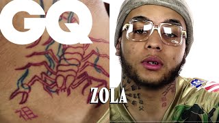 Zola révèle le secret de ses tatouages  Dont Touch My Tattoos  GQ [upl. by Kiyohara]