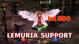 Lemuria Support lvl 800 l Mu Online WEBZEN [upl. by Dam]