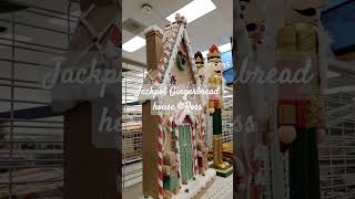 Jackpot Gingerbread House  Ross christmasdecor gingerbreaddecorating gingerbread [upl. by Anig]