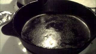 How to properly season a cast iron skillet [upl. by Kassi]