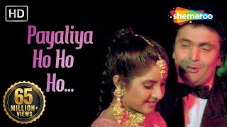 Payaliyan Oh Ho Ho Ho HD  Deewana Song  Rishi Kapoor  Divya Bharti  Filmigaane 90s Love Song [upl. by Larentia376]