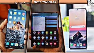 TOP 5 Best BIG Screen PHABLET Smartphones 2021 [upl. by Adelpho345]