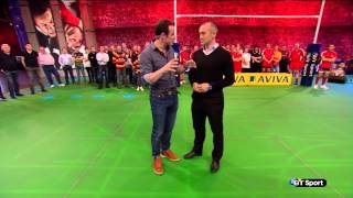 Pitch demo Brian ODriscoll magic  Rugby Tonight [upl. by Yak]