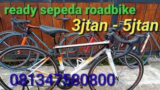 ready sepeda roadbike harga terjangkau stratos s2 dan stratos s3 jualbelisepeda stratos roadbike [upl. by Hodge384]