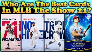 COMPREHENSIVE POSITIONAL TIER LIST  October 7th 2021 PrePlayoffsFinest MLB The Show 21 [upl. by Etterrag]