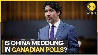 Canada elections Justin Trudeau faces heat over Chinese meddling  WION Pulse [upl. by Merlin]