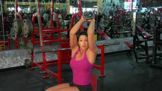 How to Do Triceps Dumbbell Extensions [upl. by Alicia]