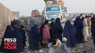 Afghans seeking refuge in Pakistan ordered to leave or face forced deportation [upl. by Lebisor]