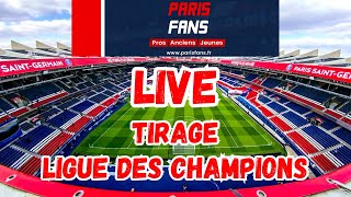 🏆 TIRAGE LDC EN DIRECT  LE GROUPE DU PSG EST EXCITANT 🔴🔵 [upl. by Biondo]