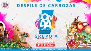 🚨 ondaestudiantil Mirá en vivo el primer desfile CARROZAS del Grupo quotAquot de la FNE 2024🌺 [upl. by Sordnaxela]