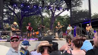 Steve Earle with Reckless Kelly Goodbye live at Whitewater Amphitheater 62924 [upl. by Adnahcir776]