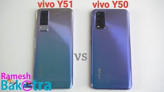 Vivo Y51 vs Vivo Y50 SpeedTest and Camera Comparison [upl. by Atinel458]