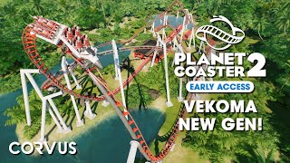 VEKOMA NEW GEN  Planet Coaster 2 Early Access Gameplay [upl. by Kwarteng]