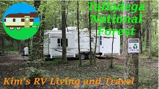 RV Camping in the Talladega National Forest [upl. by Kifar620]