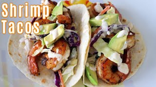 Shrimp Tacos Recipe  Simple and Delish by Canan [upl. by Keyes]