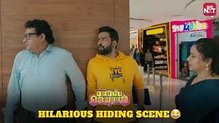 Parris Jeyaraj Shopping Mall Comedy Scene  Santhanam  Anaika Soti  Motta Rajendran  Sun NXT [upl. by Airotkciv]