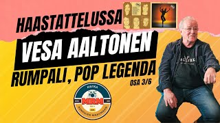 MRM esittää Haastattelussa Legenda rumpali Vesa Aaltonen osa 36 [upl. by Ynaffat]