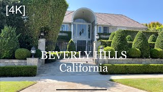 Beverly Hills Los Angeles California  driving tour 4K [upl. by Anaid60]