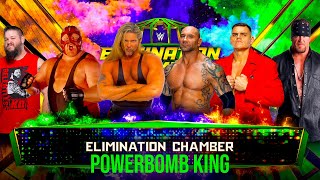 6 MAN ELIMINATION CHAMBER😲 Who is quot POWERBOMB KING quot Undertaker vs Batista vs Nash WWE 2K23 [upl. by Jauch]