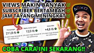 BUKTIKAN 3 Cara Tercepat Monetisasi YouTube Secara Alami [upl. by Nolahc]