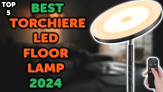 5 Best Torchiere Led Floor Lamp  Top 5 Torchiere LED Sky Floor Lamp to Buy in 2024 [upl. by Akihsan836]