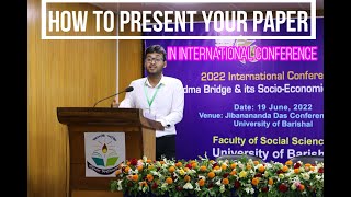 How to Present Research Paper in International Conference [upl. by Pris]