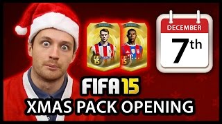 XMAS ADVENT CALENDAR PACK OPENING 7  FIFA 15 ULTIMATE TEAM [upl. by Iznil595]