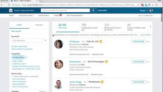 How to use boolean searches in Linkedin Sales Navigator [upl. by Aneehta]