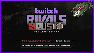 Rust Twitch Drops  Twitch Rivals 4 26 Rust Twitch Drops [upl. by Idelson356]