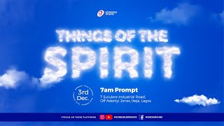 Things of the Spirit First Service  Pastor Sola Osunmakinde  December 3 2023 [upl. by Eisso]