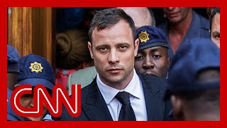 Oscar Pistorius released from prison after serving 9 years for murdering girlfriend [upl. by Noram755]