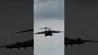 STUNNING SURPRISE C17 APPROACHES RAF MILDENHALL FROM BRIZE NORTON [upl. by Okiruy]